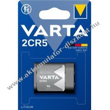 VARTA 2CR5 fot elem Lithium 1db/csomag