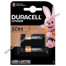 Duracell fot elem Ultra M3 tpus 2CR5 1db/csom.