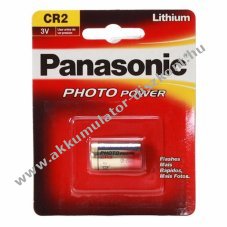 Panasonic Photo Power CR2 Lithium fot elem 1db/csomag