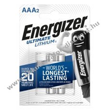 ENERGIZER Ultimate Lithium elem AAA mikro 2db/csom