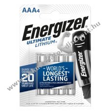 ENERGIZER Ultimate Lithium elem AAA mikro 4db/csom