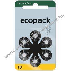 Varta Ecopack elem P10 hallkszlkhez 6db/csomag - A kszlet erejig!
