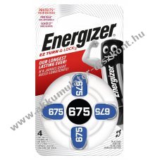 ENERGIZER elem cink-leveg 675 4db/csom