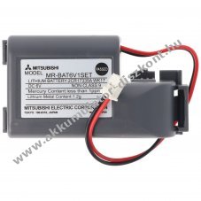 Eredeti Mitsubishi 281981 PLC (SPS) lithium elem 6V 1800mAh csatlakoz: JST PAP-02V-S