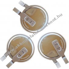 3db CR2050HR Lithium elem 3V, forrfles