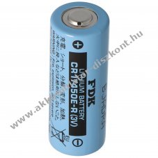 FDK / Sanyo l�tium elem t�pus CR17450E-R / A - 3 Volt 2400mAh forrf�les U-forma - A k�szlet erej�ig