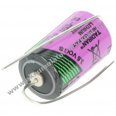 Tadiran elem LTC SL-550/P, 1/2AA, axilis vezetkcsatlakozs, 3.6V, 800mAh