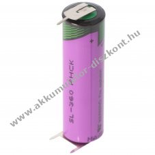 Tadiran Lithium elem SL-360/PT, AA, 3pin csatlakoz