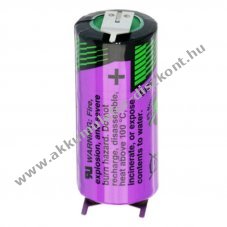 Tadiran lithium elem SL-761/PT, 3.6V, 2/3AA, 3 pines(1+/2-)