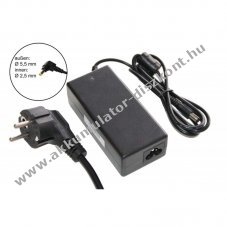 Helyettest hlzati adapter Notebook 19V/60W csatlakoz 5.5mm x 2.5mm x 12mm