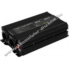 Auts feszltsg talakt, inverter 1500W 12V DC-t alakt t 230V AC-ra