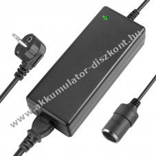 Hlzati adapter auts szivargyjt csatlakozval, 12V 10A 120W - Kirusts!