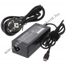 Laptop tlt adapter USB-C csatlakozssal Power Delivery 65W 2,5m