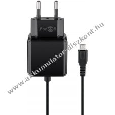 Goobay Micro USB töltő hálózat adapter, tápegység 5V max. 3A