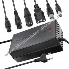 Helyettest e-bike Li-ion hlzati adapter tbbfle csatlakozval, 67.2V 5A