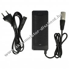 E-Bike, elektromos roller tlt 36V Akkumultorhoz, 3-Pin csatlakoz, XLR, tpus HP1202L3 42V, 2A