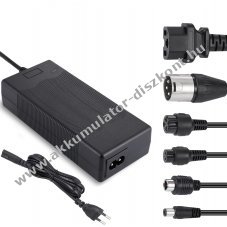 Hlzati tlt, tpegysg, adapter e-bike/roller 36V Li-Ion Akkumultorhoz 42V 2A, tbb fle csatlakozval