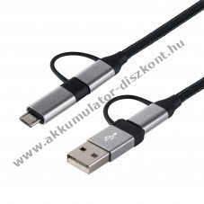 4in1 USB tltkbel USB-C - USB-C / USB-C - micro USB / USB-C - USB-A / USB-A - micro USB