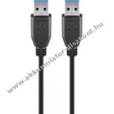 Goobay USB 3.0 kbel USB A - USB A csatlakozval 0,5m - Kirusts! - A kszlet erejig!