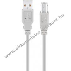 USB nyomtat kbel 1.8m szrke