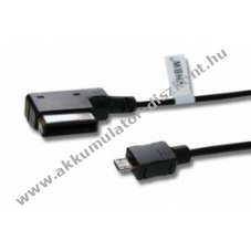 Adapterkbel micro USB - AMI csatl. VW/AUDI - MMI 3G