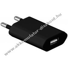 Goobay USB hlzati adapter 220V 1db USB aljzattal + 1db micro USB kbel 1,8m