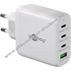 Hlzati gyorstlt USB-C power delivery, 68W, fehr