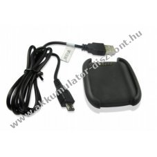 USB tltkbel / tltlloms / dokkol Asus ZenWatch fekete (1m)
