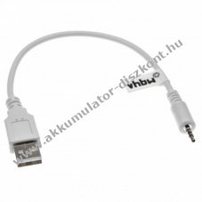 USB tltkbel 2,5 mm-es csatlakoz dugval a JBL Synchros E40BT fehr