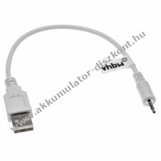 USB tltkbel 2,5 mm-es csatlakoz dugval a JBL Synchros E40BT fehr - Kirusts!