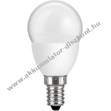 Goobay LED-mini gömb izzó 5W (31W) foglalat E14 meleg-fehér (2700K) nem szabályozható fényerejű