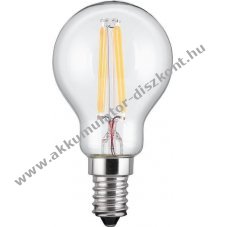 Goobay filament LED- mini gmb izz 4W (39W) foglalat E14 meleg-fehr (2700K) nem dimmerelhet