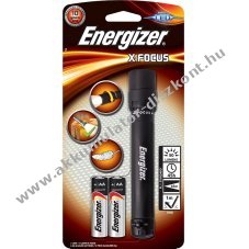 ENERGIZER X-focus LED-es elemlmpa + 2db AA ceruza elem - Kirusts! - A kszlet erejig!