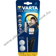 Varta LED-es lmpa olvasshoz 2db CR2032 elemmel olvaslmpa