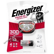 Energizer vision HD headlamp LED-es fejlmpa, homloklmpa, 300lm, LP09071