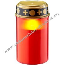 LED temeti mcses, piros, melegfehr fny, idztvel