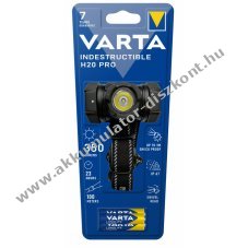 Varta fejlmpa, homloklmpa H20 Pro, 350lm, 3db AAA elemmel