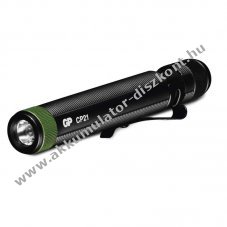 GP Discovery CP21 PL LED-es zseblmpa fekete 20lumenes + 1db LR03 GP Ultra elem