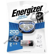 Energizer fejlmpa / homloklmpa Vision Headlamp HDA323 200lumen + 3db AAA elem HDA323