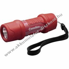 Camelion TravLite HP7011 LED-es Mini LED-es zseblmpa, vzll ipx7, tsll piros 45lm