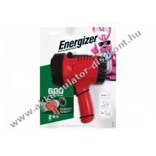 Energizer jratlthet kzi fnyszor Akkumultors lmpa, 600lm, piros - A kszlet erejig!