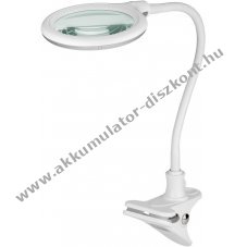 LED-es nagyt lmpa bilinccsel, 6 W, fehr 480lm