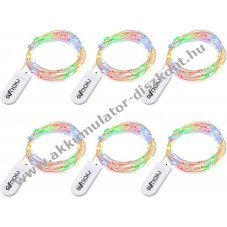 6db 20 LED-es fnyfzr 2m tbbszn - A kszlet erejig!