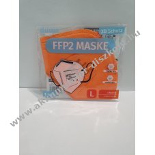 FFP2 szjmaszk, narancs, 1db/csomag - A kszlet erejig!