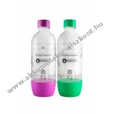 SodaCo sznsavast flakon otthoni SodaCo Basic s Royal szdagphez, 2db 1l, lila - zld