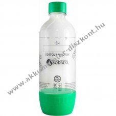 SodaCo sznsavast flakon otthoni Basic s Royal SodaCo szdagphez, 1l, zld-feliratos