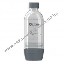 SodaCo sznsavast flakon otthoni SodaCo Basic s Royal szdagphez, 1l, szrke-feliratozhat