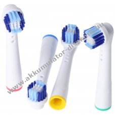 4db Deep Cleaning Brush V2 csere elektromos fogkefefej Oral-B D10, D12, D16 - Kirusts!