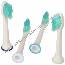 4db Standard Cleaning Brush csere elektromos fogkefefej Philips HX3, HX6, HX8, HX9 szria