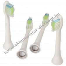 4db Smart Cleaning Brush 3 csere elektromos fogkefefej Philips HX3, HX6, HX8, HX9 szria